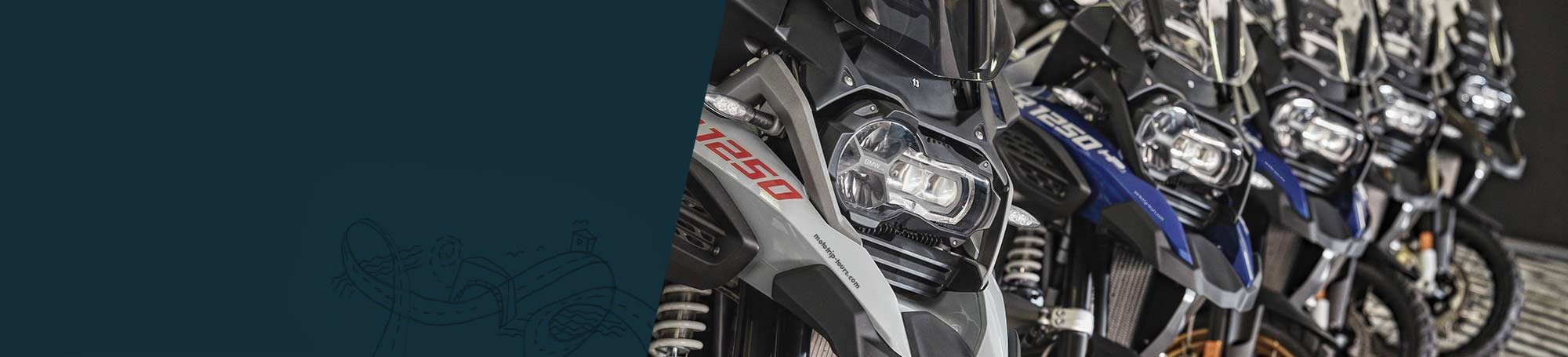 BMW motorcycles rental in Croatia, Europe