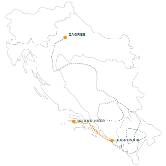 Dubrovnik - Island Hvar