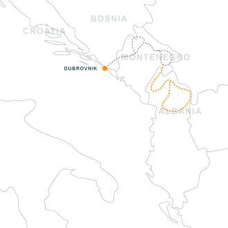 Adventure riding in Albania