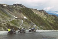 At the top of Stelvio Pass - MotoTrip