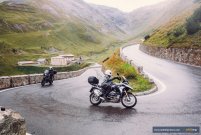 Passo Stelvio hairpins MotoTrip