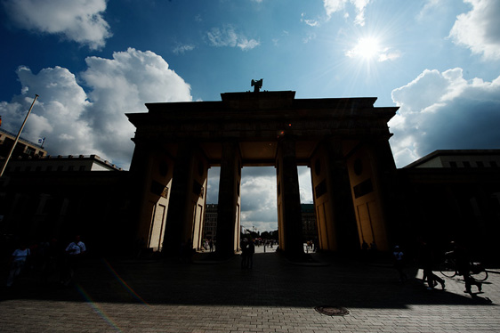 Brandenburg gate in Berlin