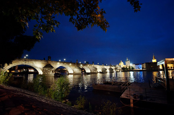 Charles bridge in Prague
