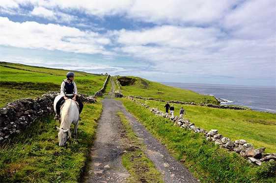 Horse back riding Ireland